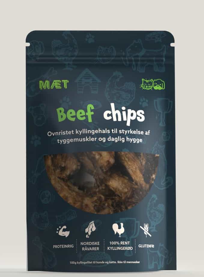 beef chips packaging maet pets