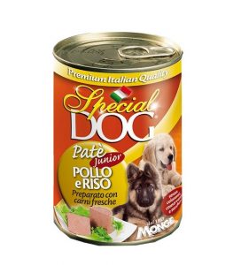 special dog pate junior with chicken rice 400g dog wet food